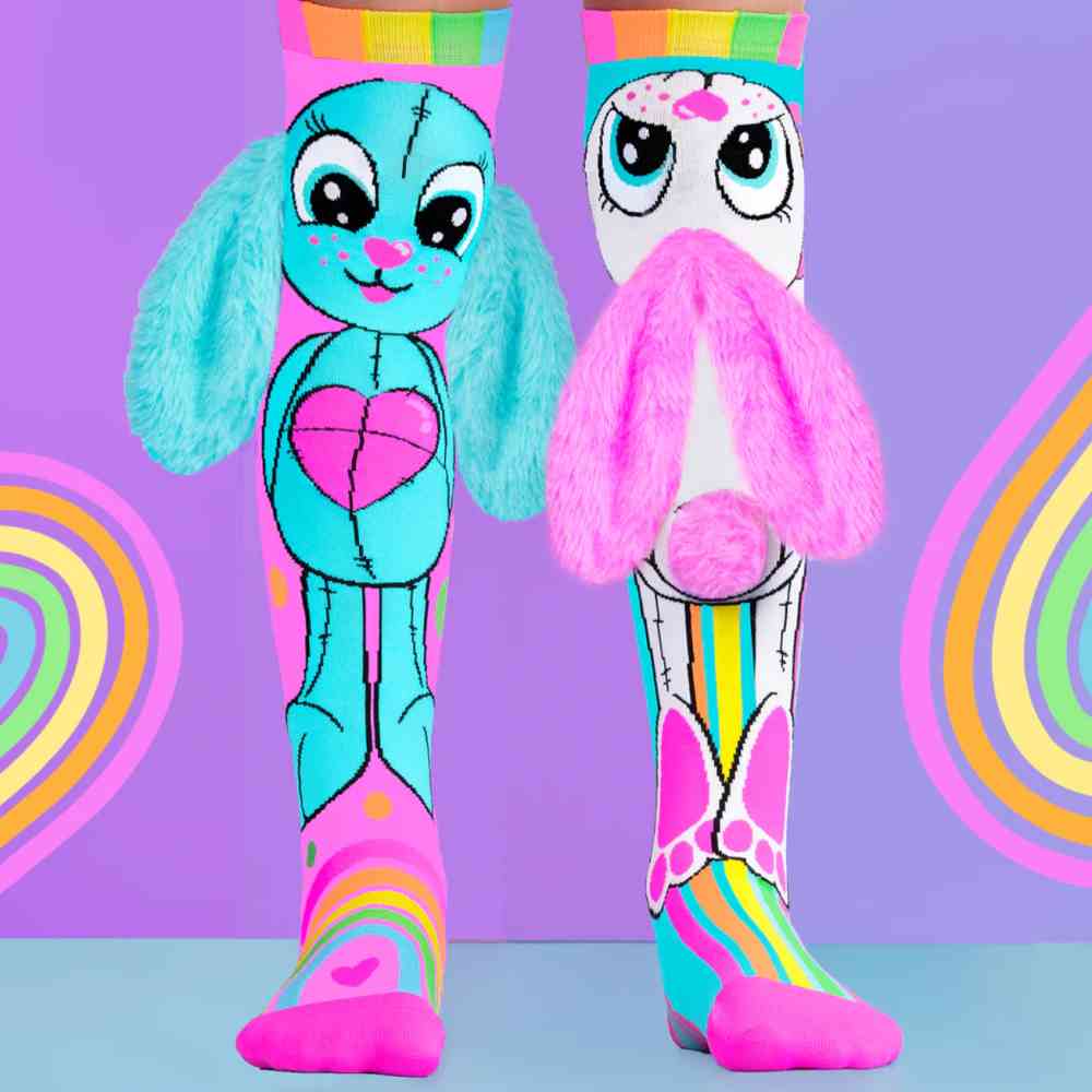 MADMIA Rainbow Bunny Socks