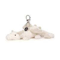 
              Jellycat Snow Dragon Bag Charm
            