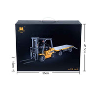 
              Huina 1576 RC Forklift with Flatbed Trailer
            